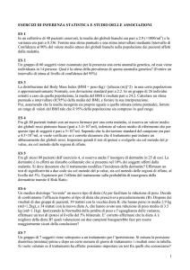 ESERCIZI DI INFERENZA_ASSOCIAZIONI