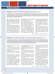 Documento 6 I Quattordici Punti di Wilson: una svolta nella politica