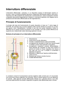 8 - Interruttore differenziale