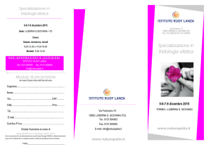 Iridologia olistica - Scuola di Iridologia