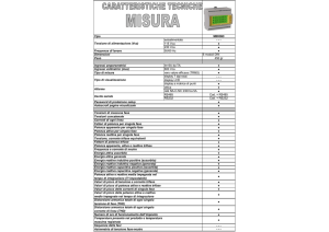 caratteristiche tecniche