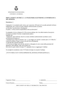 testo e soluzioni della prova d`esame - INFN