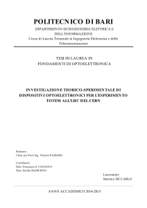 politecnico di bari - Istituto Nazionale di Fisica Nucleare