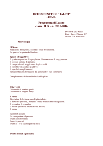 2g latino - Liceo Scientifico Talete