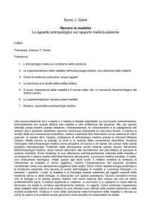 Narrare la malattia. Lo sguardo antropologico sul rapporto medico