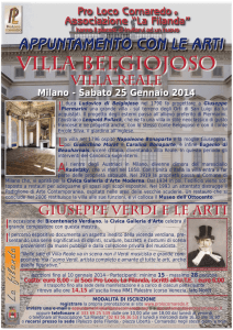 VILLA BELGIOjOSO - Pro Loco Cornaredo