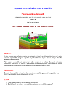 La relazione sulla misura della porosità del terreno
