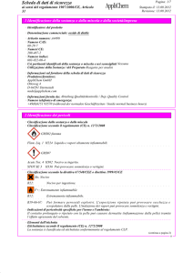 Scheda di dati di sicurezza
