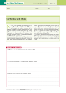 I cavalieri della Tavola Rotonda