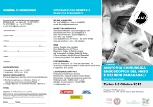 anatomia chirurgica endoscopica del naso e dei seni