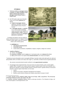 PITTORESCO 1. Termine per definire un paesaggio