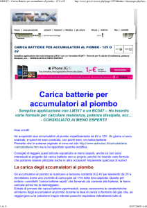 GRIX.IT :: Carica Batterie