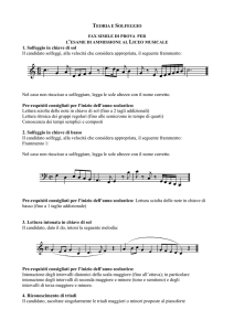 scarica fac-simile prova - Liceo Musicale Giorgione