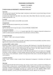 programma di informatica