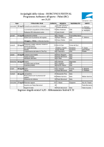 Programma def - Horcynus Orca