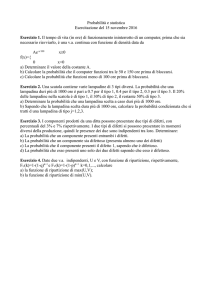 esercizi del 15 novembre