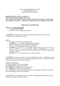 1 IISS - LICEO SCIENTIFICO “P. SETTE” SANTERAMO IN COLLE