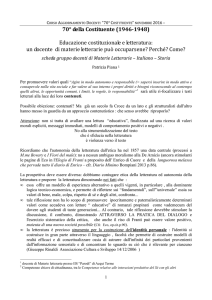 P.Piana - Ed costituzionale e letteratura