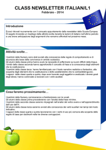 class newsletter italian/l1