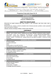 Programma Finale: 2014-2015 - Fossati