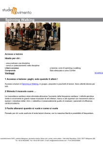 Spinning Walking - Studio Movimento