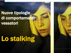 lo stalking - ASL Roma H