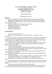 Disegno Storia dell`Arte - Liceo Scientifico Guido Castelnuovo