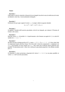 Vettori - I blog di Unica