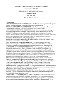 LICEO DELLE SCIENZE UMANE "G. Mazzini"