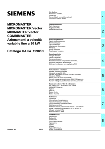 MICROMASTER MICROMASTER Vector MIDIMASTER Vector