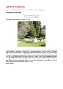 virtute e conoscenza - Il giardino di Irene