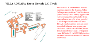 VILLA ADRIANA ED ETà AURELIANA