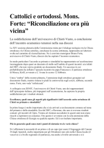 Cattolici e ortodossi