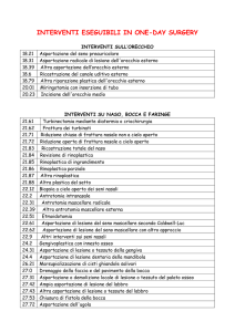 interventi eseguibili in one-day surgery