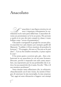 Anacoluto - Padre Andrea Panont