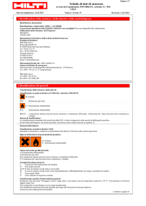 Scheda di dati di sicurezza