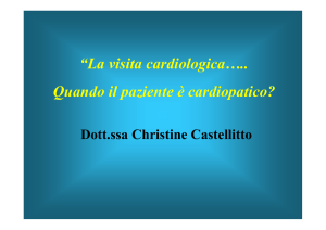 Visita cardiologica - Allevamento di Fossombrone