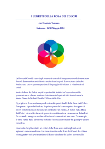 con Dominic Yeoman Svizzera – 16/18 Maggio 2014 Ogni giorno il
