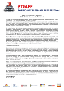 1986 – Il 1° “Da Sodoma a Hollywood” 2015 – 30° Torino Gay