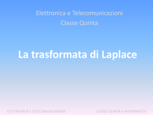 La trasformata di Laplace
