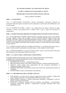 scienze umane e sociali - iis castelnovo ne` monti