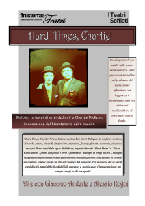 Dialoghi in tempi di crisi dedicati a Charles Dickens, in occasione