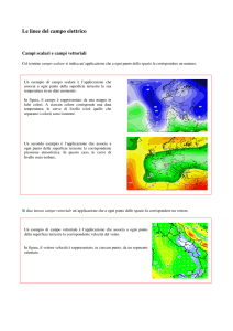 Le linee del campo elettrico