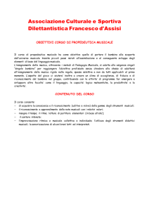 Scarica scheda informativa - Associazione Culturale e Sportiva