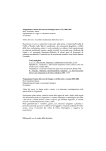 Il carattere meridionale dell`antico slavo