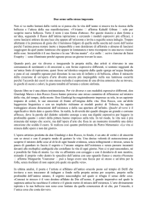 Due orme sulla stessa impronta Non si va molto