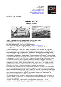 Wonderland Gianni maffi