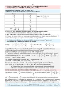 Numeri Relativi - Chi ha paura della matematica?