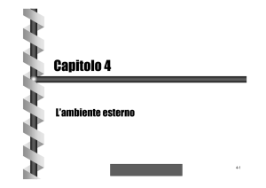 Cap. 04 L`ambiente esterno