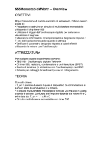 555MonostableMVbrtr -- Overview OBIETTIVI
